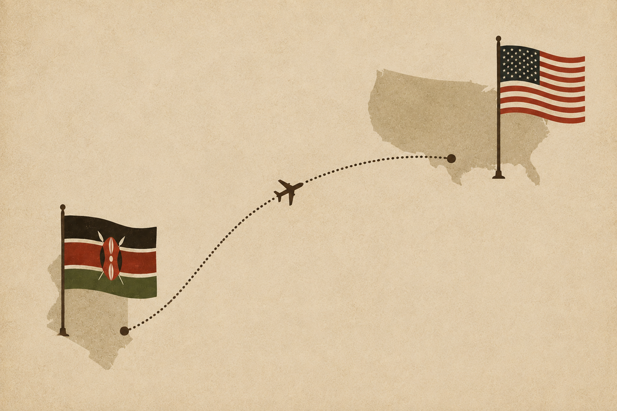 KENYA TO USA